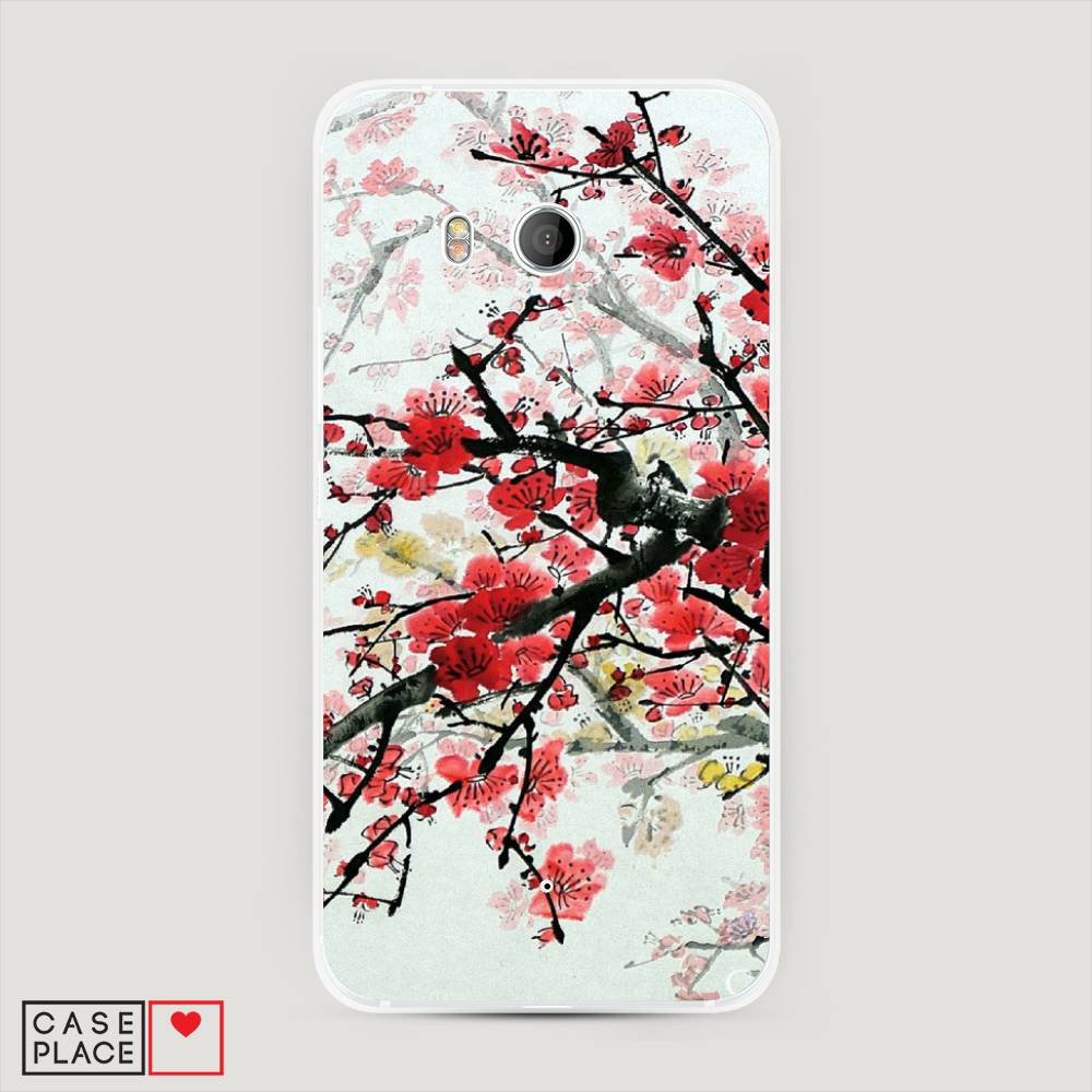 

Чехол Awog "Сакура" для HTC U11, 101540-3