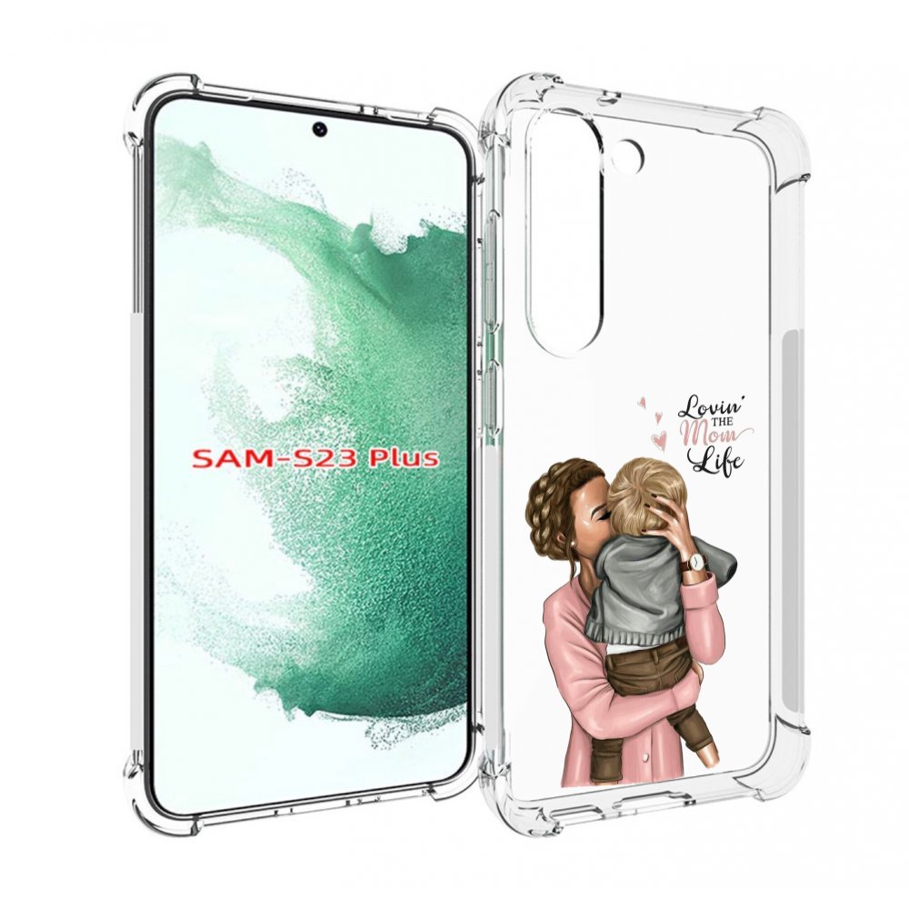

Чехол MyPads Любовь-мамы детский для Samsung Galaxy S23 Plus +, Прозрачный, Tocco
