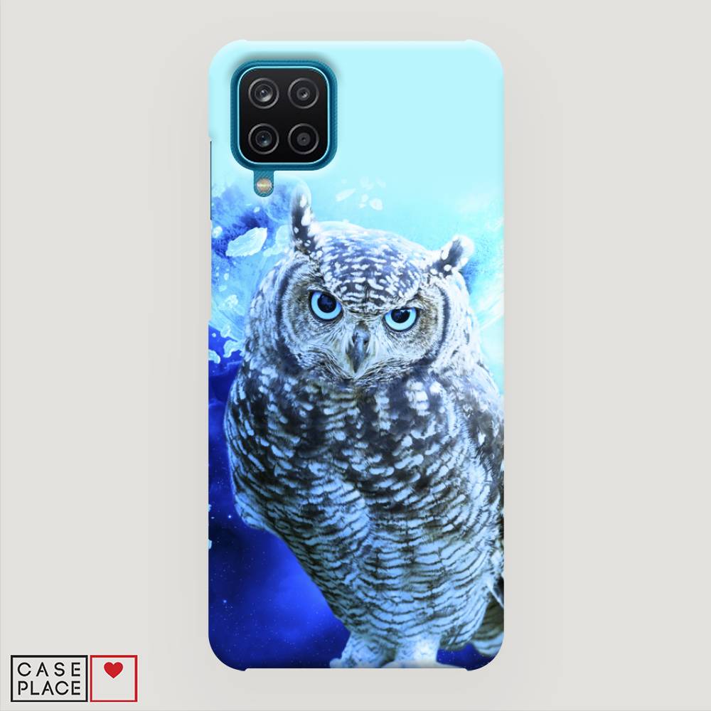

Пластиковый чехол "Сова арт 7" на Samsung Galaxy A12, 2101620-1