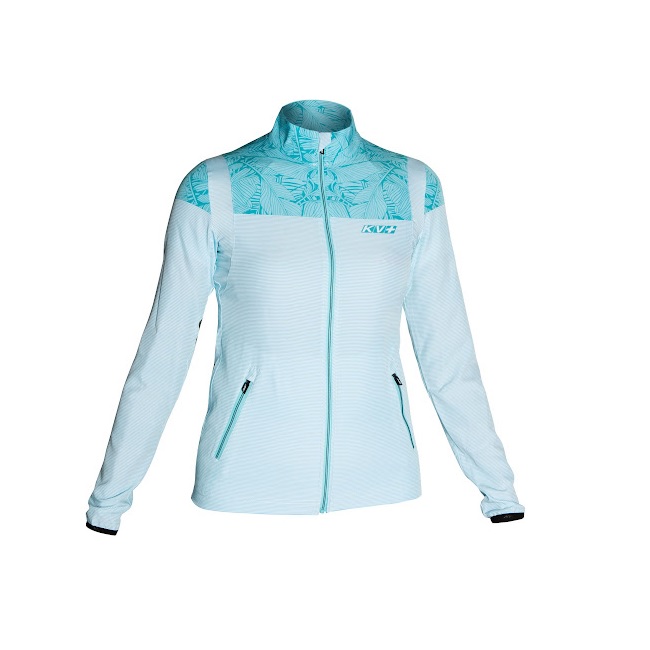 Ветровка женская KV+ Sprint jacket бирюзовая M
