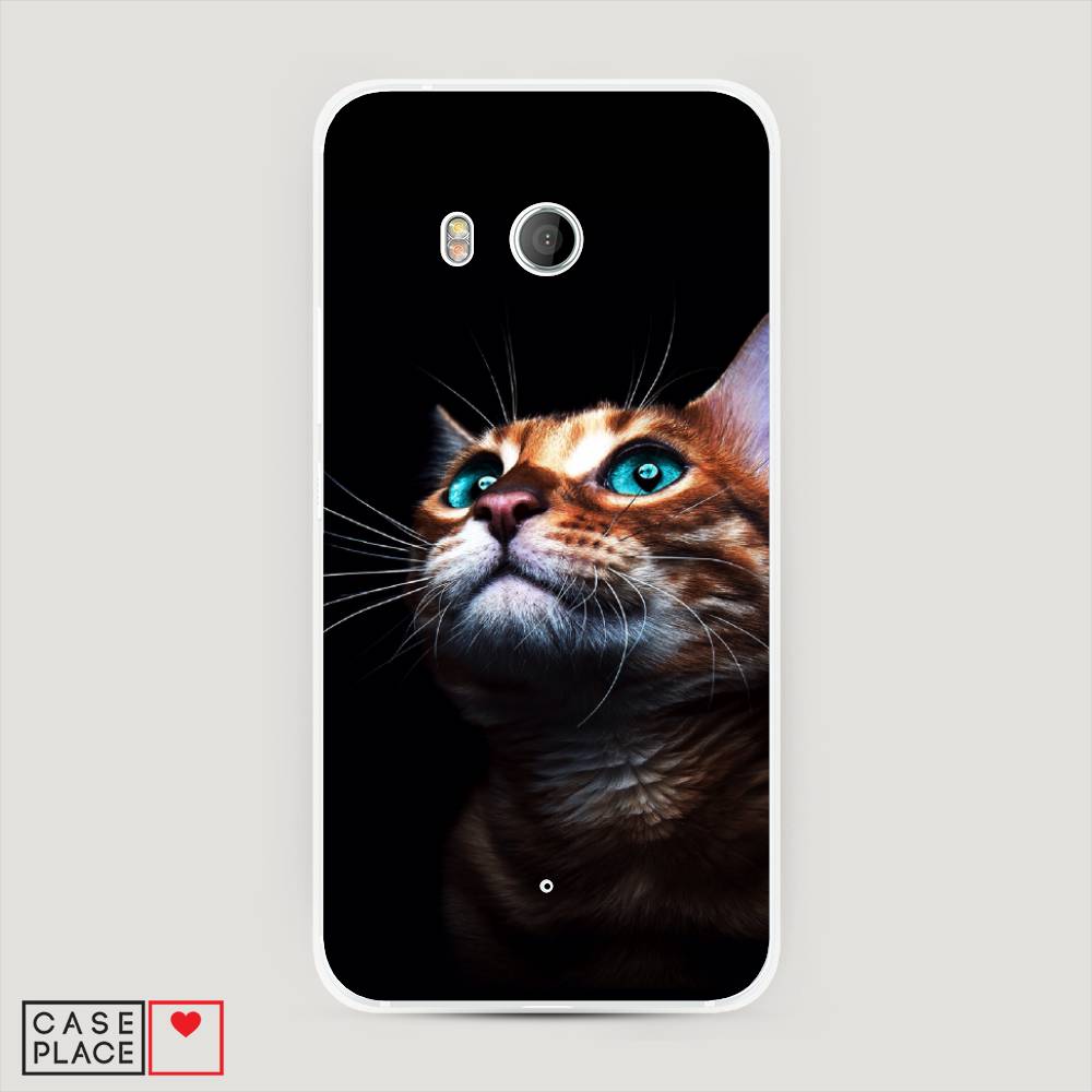 

Чехол Awog "Мечтательный кот" для HTC U11, 101540-1
