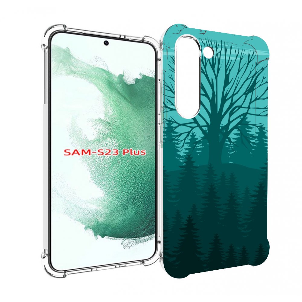 

Чехол MyPads Лес для Samsung Galaxy S23 Plus +, Прозрачный, Tocco