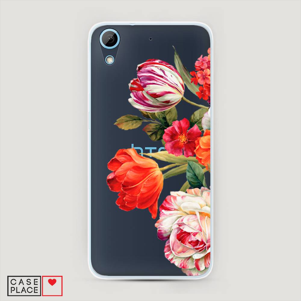 

Чехол Awog на HTC Desire 626 / Эйчтиси Дизайр 626 "Весенний букет", Разноцветный, 101350-8