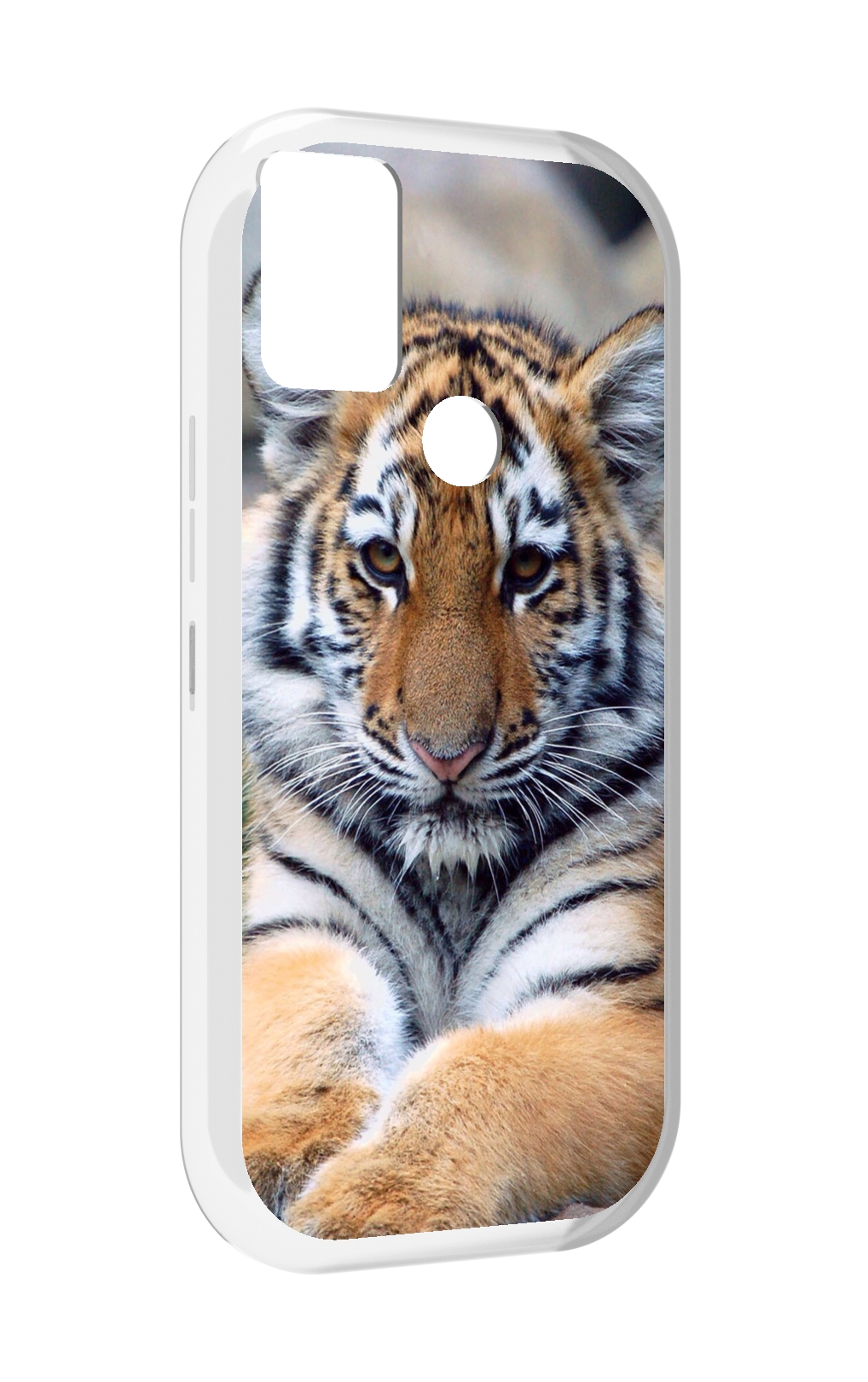 

Чехол MyPads Тигренок для UMIDIGI A9, Прозрачный, Tocco