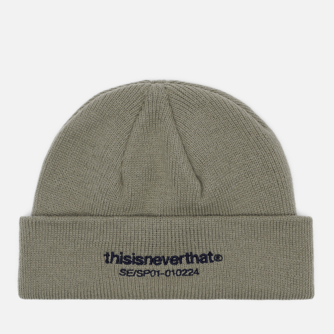 

Шапка thisisneverthat T-Logo Short зелёный, Размер, Хаки, T-Logo Short