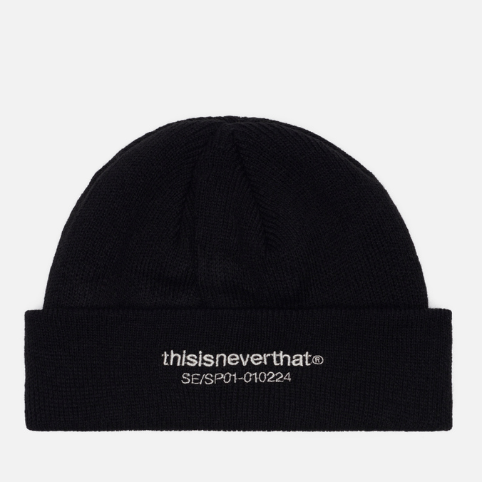 

Шапка thisisneverthat T-Logo Short чёрный, Размер, Черный, T-Logo Short