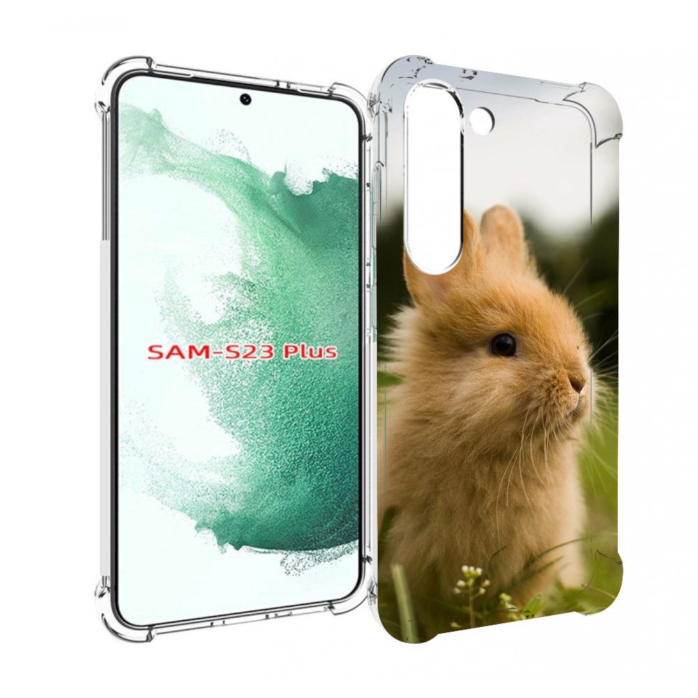 

Чехол MyPads Кролик для Samsung Galaxy S23 Plus +, Прозрачный, Tocco