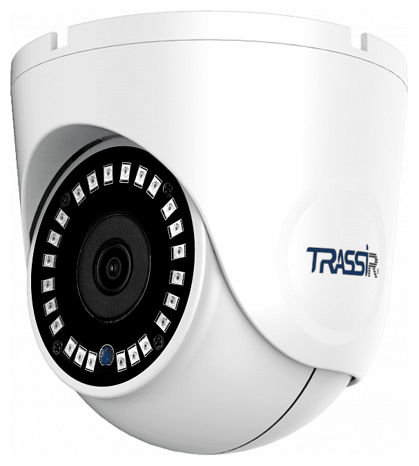 

Trassir Видеокамера IP Trassir TR-D8151IR2 2.8-2.8мм цветная, Белый