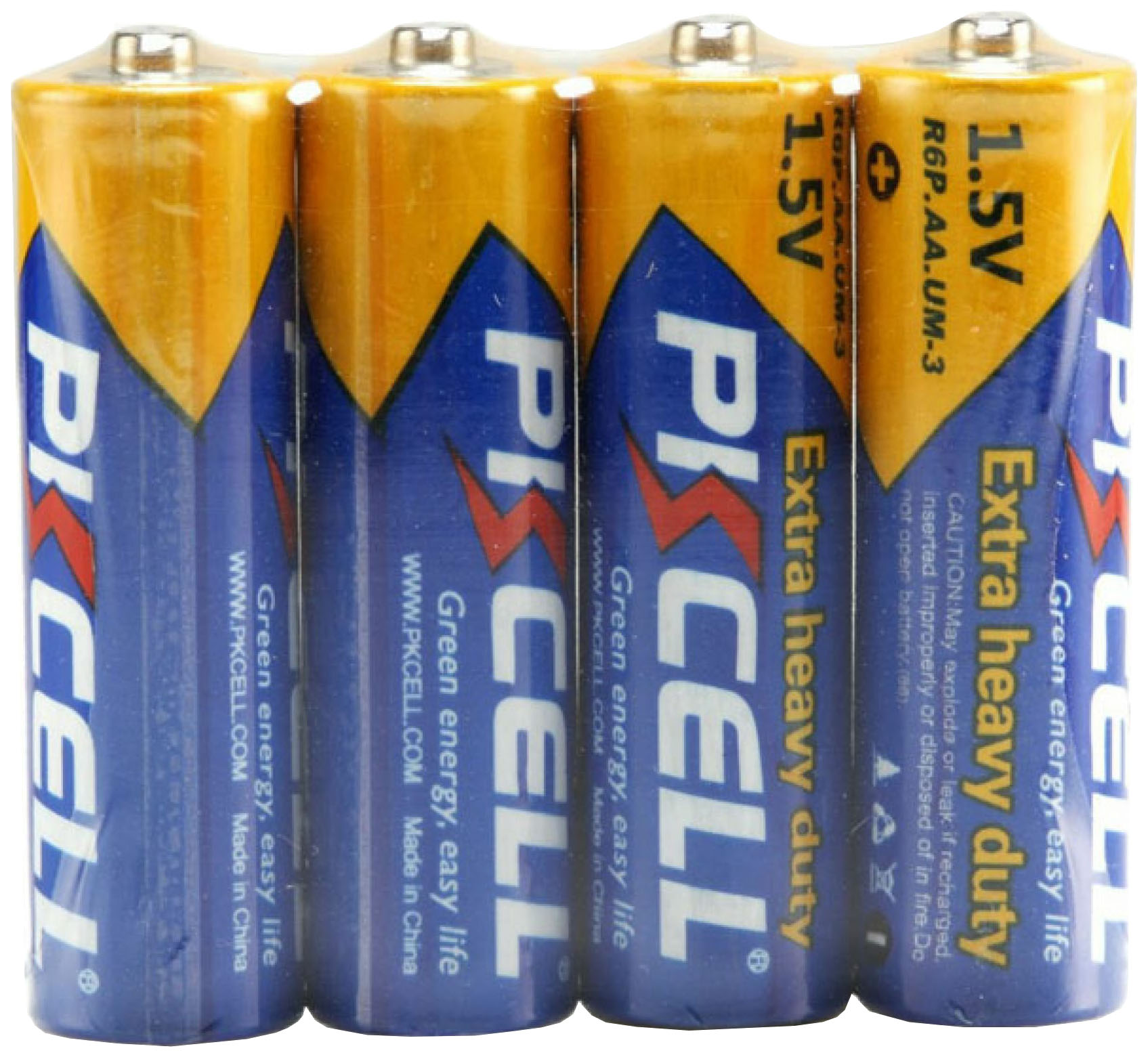 

Солевой элемент питания PKCELL R6P-4S тип - AA пленка