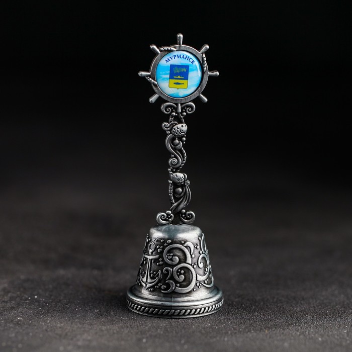 

Колокольчик в форме штурвала «Мурманск. Мемориал защитникам советского Заполярья», Мурманск