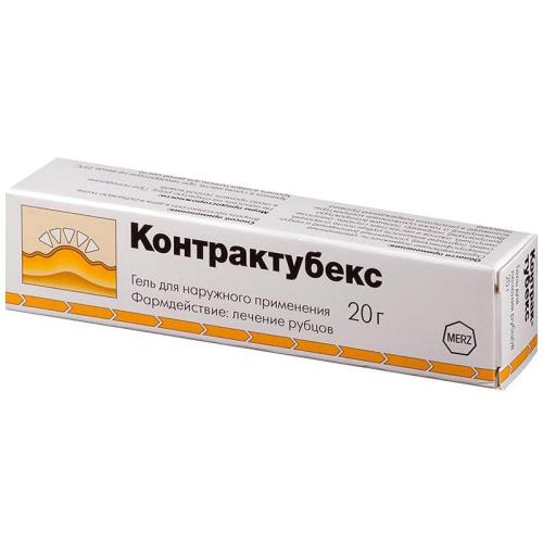 

Контрактубекс гель для наружного применения 20г