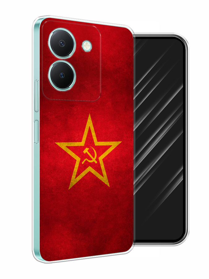 

Чехол Awog на Vivo Y36 "Красное знамя", Желтый;красный, 268950-10