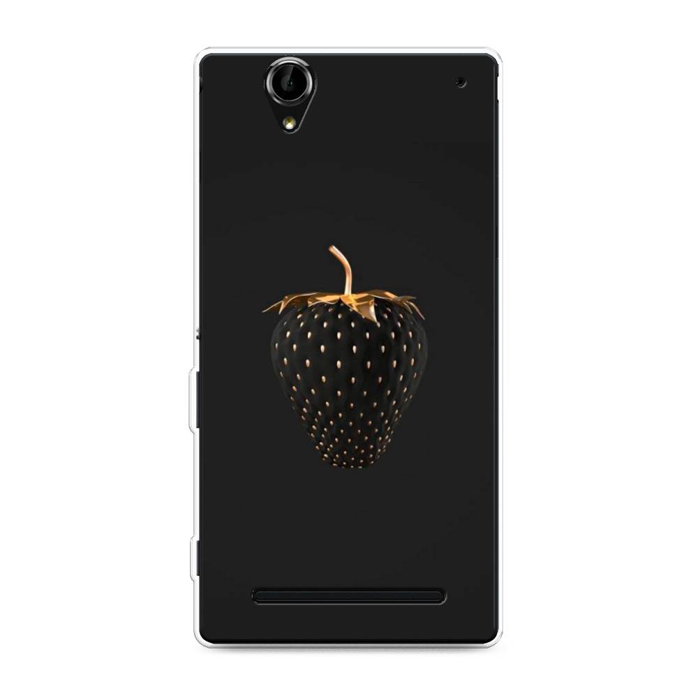 

Чехол Awog на Sony Xperia T2 Ultra "Черно-золотая клубника", Разноцветный, 50950-10