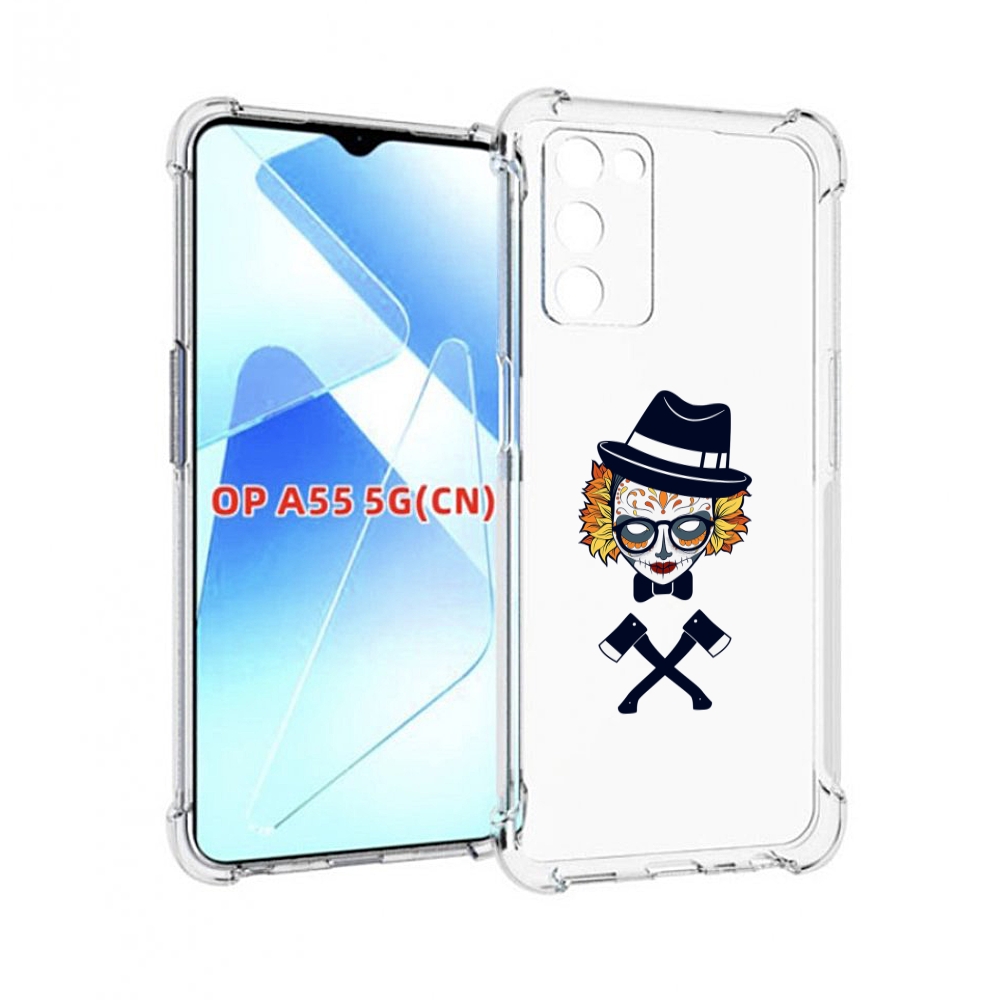 

Чехол MyPads девушка в маске с топорами рисунок для Infinix Zero X Neo, Прозрачный, Tocco