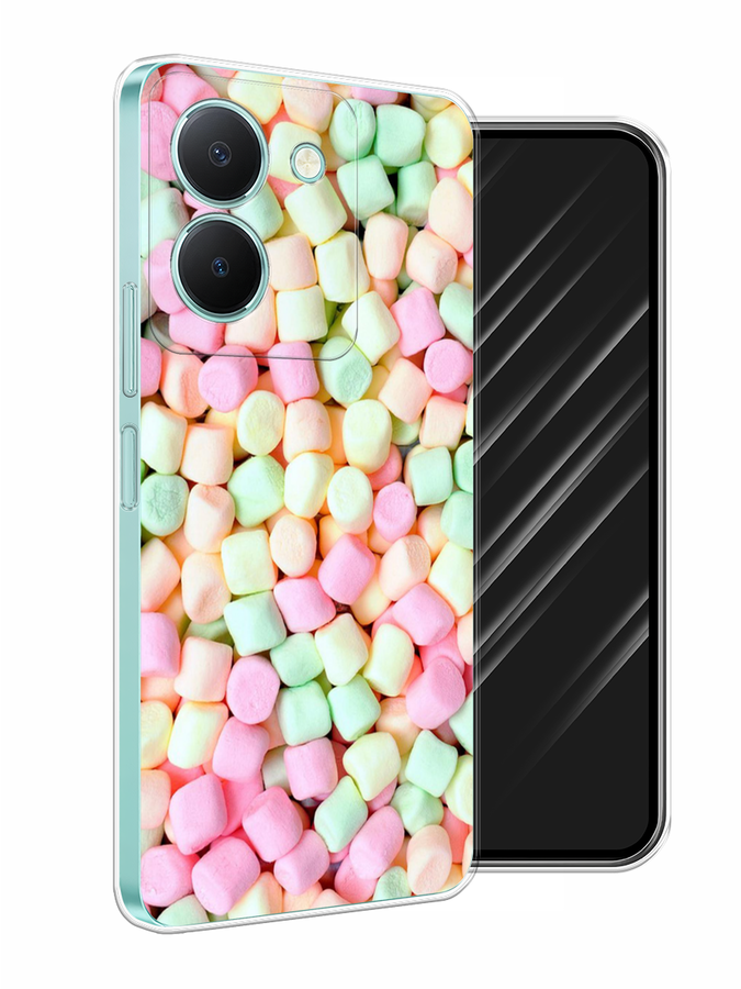 

Чехол Awog на Vivo Y36 "Marshmallows", Зеленый;желтый;розовый, 268950-10