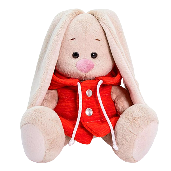 

Мягкая игрушка BUDI BASA Зайка Ми в жилетке с капюшоном, 15 см 4712550