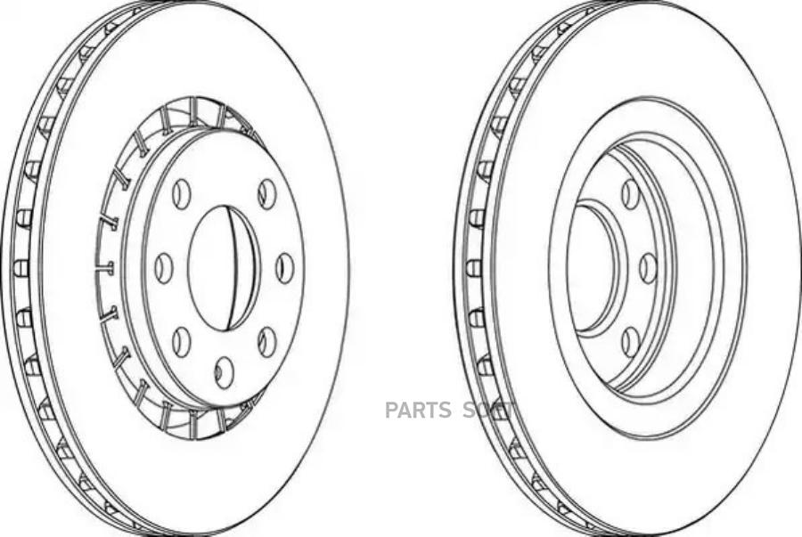 

Диск Тормозной Передний Ferodo Ddf206 Ferodo DDF206