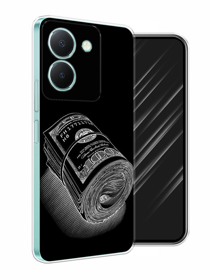 

Чехол Awog на Vivo Y36 "Кубышка денег", Черный;серебристый, 268950-5