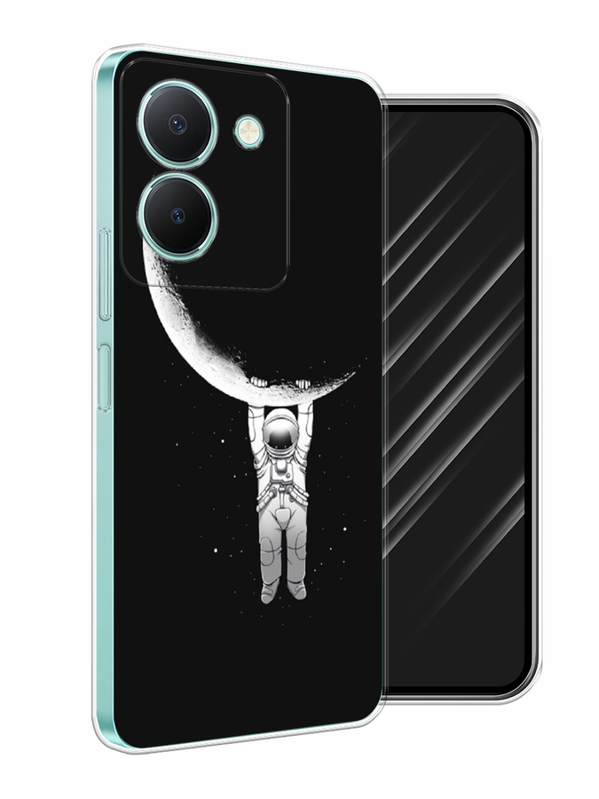 

Чехол Awog на Vivo Y36 "Космонавт", Белый;черный, 268950-4