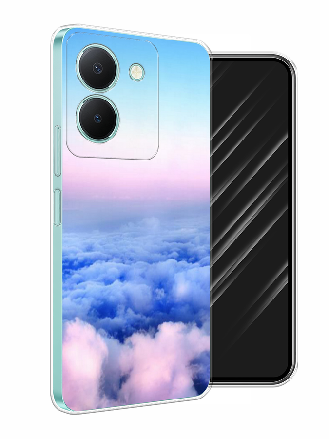 

Чехол Awog на Vivo Y36 "Облака", Голубой;розовый;бирюзовый, 268950-4