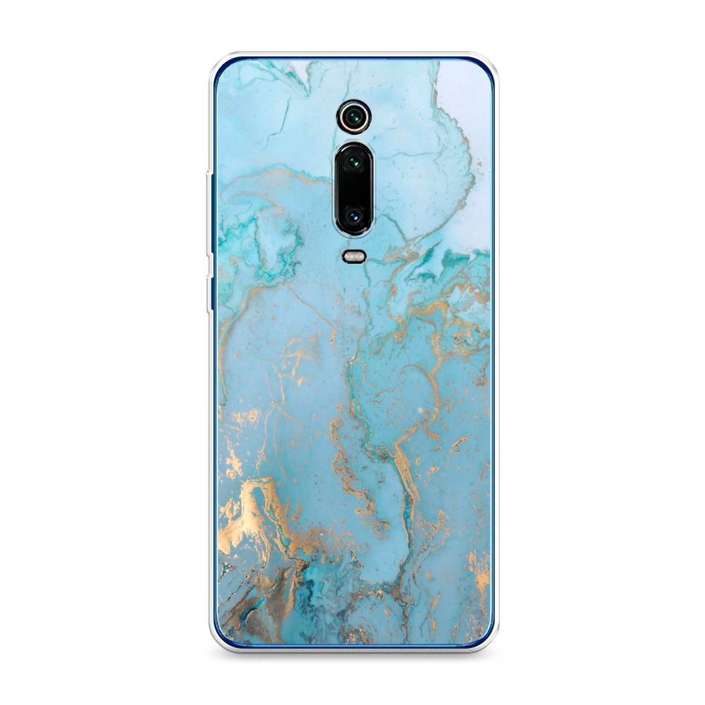 

Чехол Awog на Xiaomi Mi 9T/9T Pro/Redmi K20/K20 Pro "Голубой мрамор рисунок", Разноцветный, 35750-3