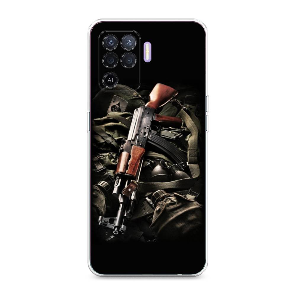 

Чехол Awog на Oppo Reno 5 Lite "Автомат", Разноцветный, 255150-5
