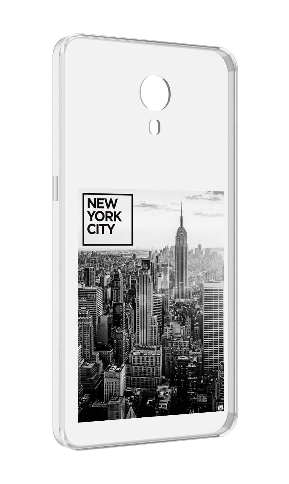 

Чехол MyPads черно белый Нью-Йорк для Meizu M3 Note, Прозрачный, Tocco