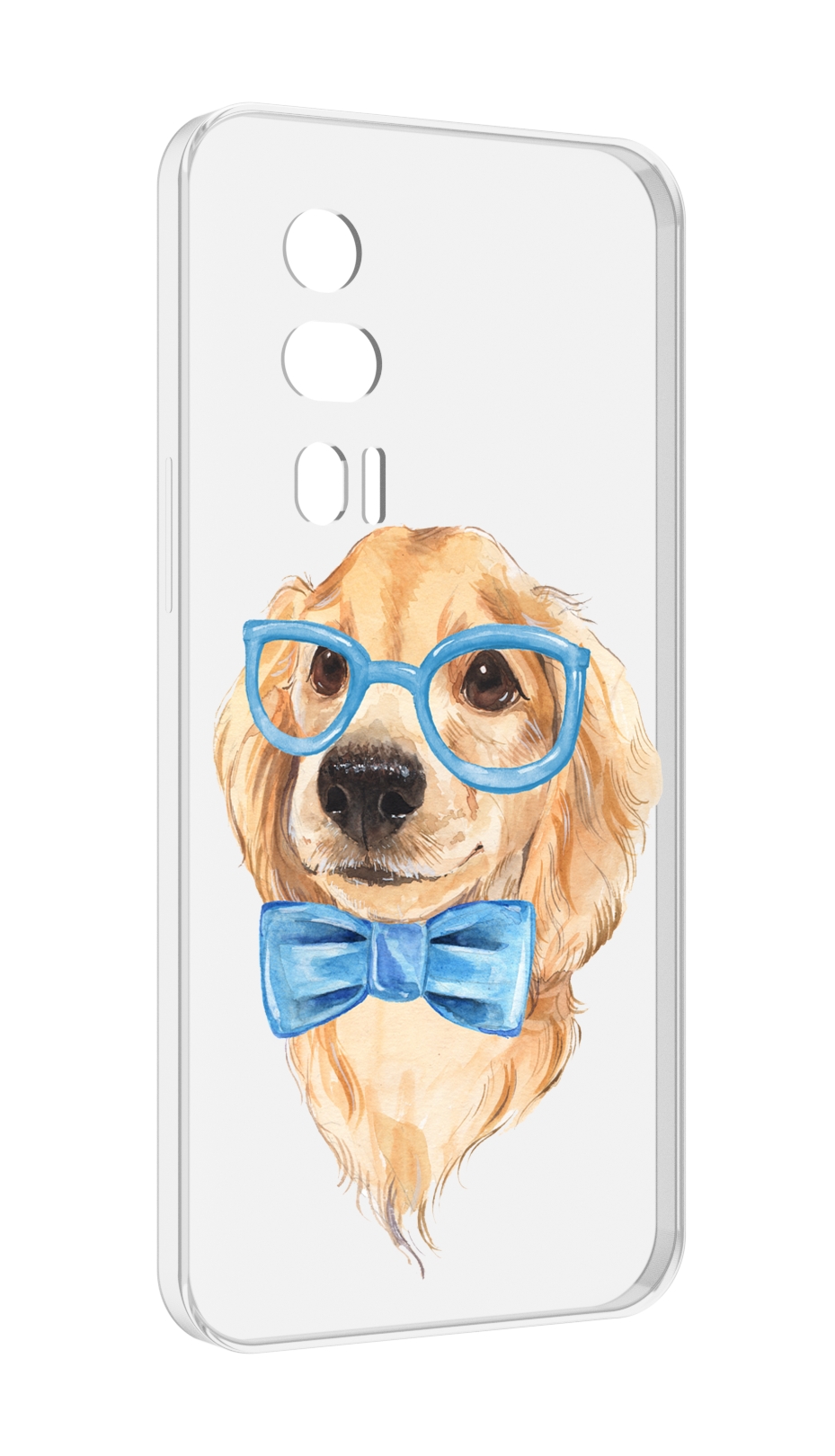 

Чехол MyPads Собака интеллигент для Xiaomi Redmi K60 противоударный, Tocco