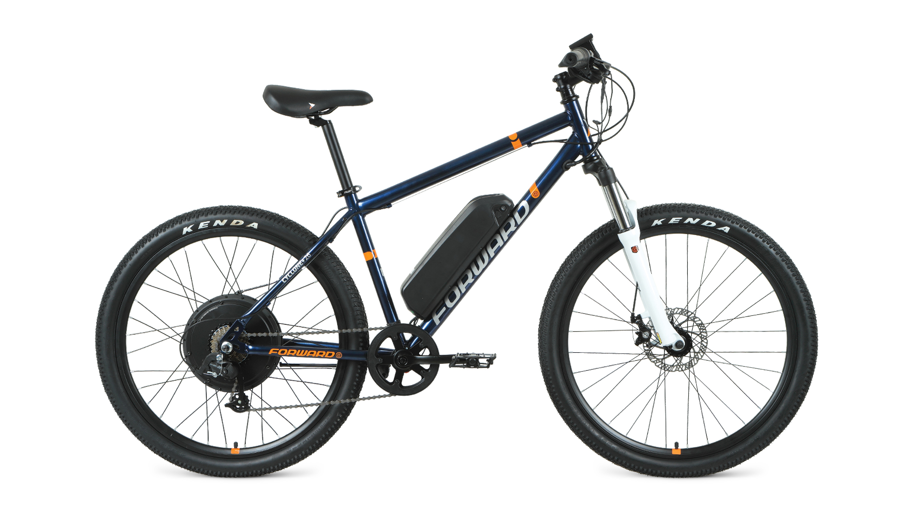 

Forward Электровелосипед Cyclone Plus 26 2.0 Disc 500W, 2021, ростовка 17, Синий, Cyclone Plus 26 2.0 Disc 500W
