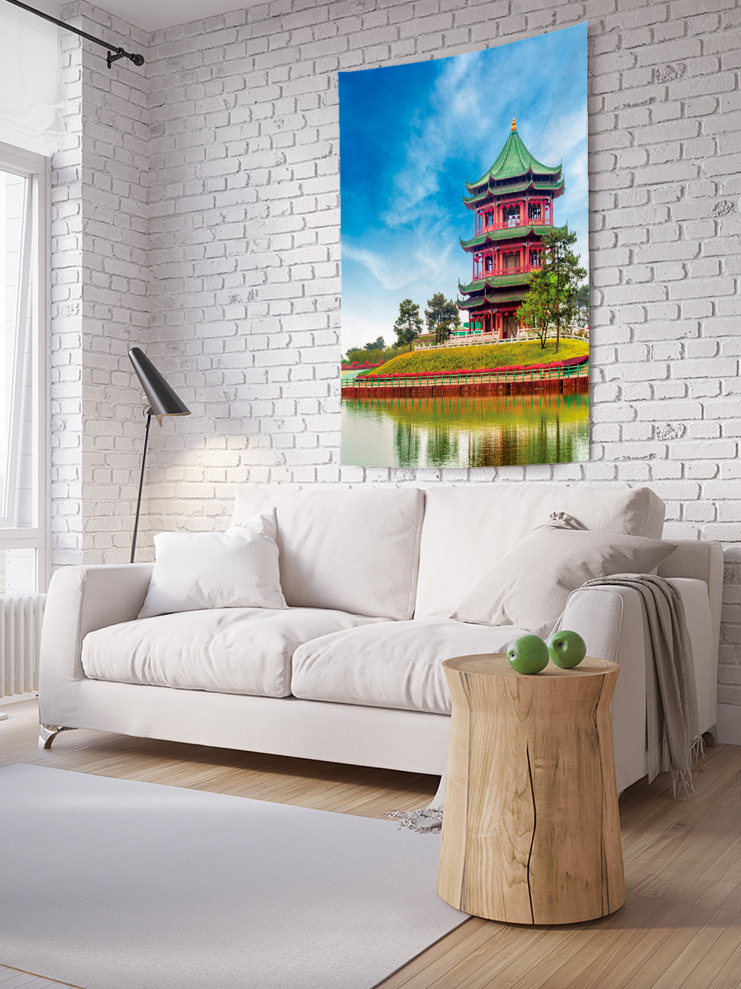 

Вертикальное фотопанно на стену JoyArty Божественный храм 100x150 см, Божественный храм
