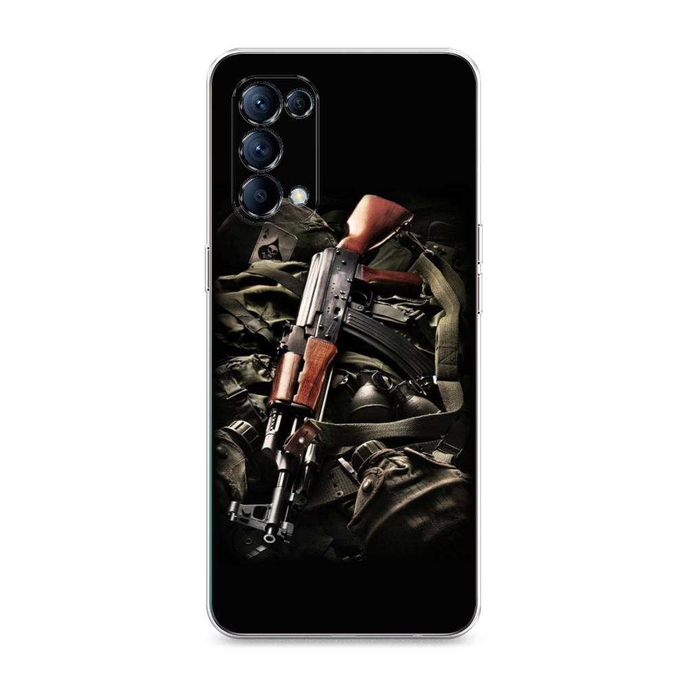 

Чехол Awog на Oppo Reno 5 "Автомат", Разноцветный, 255250-5