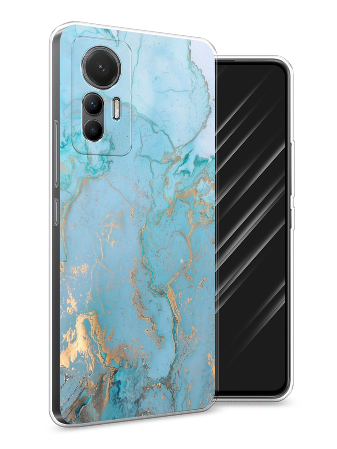 

Чехол Awog на Xiaomi 12 Lite "Голубой мрамор рисунок", Разноцветный, 315050-3