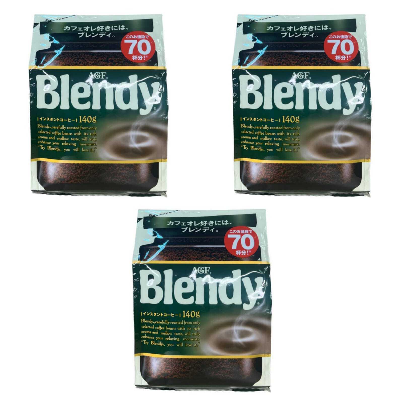 Кофе растворимый AGF Blendy, 140 г * 3 шт