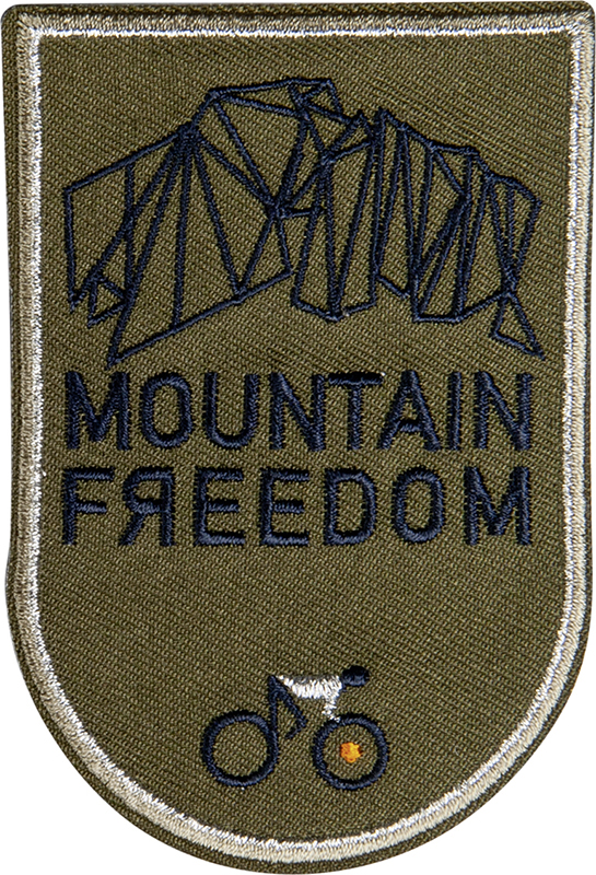 

38565 Термоаппликация Герб Mountain Freedom, Коричневый