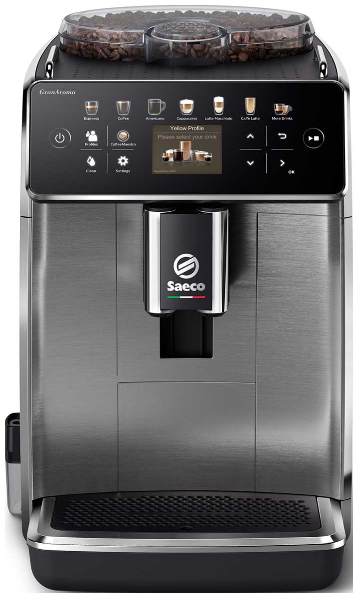 Кофемашина автоматическая Saeco GranAroma SM6585/00 кофейный автомат saeco phedra evo espresso