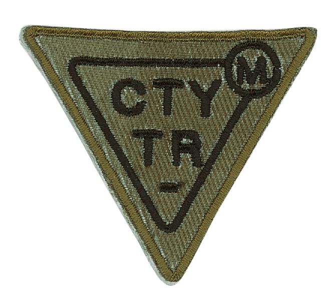 

36911/1SB Термоаппликация CTYTR, Хаки