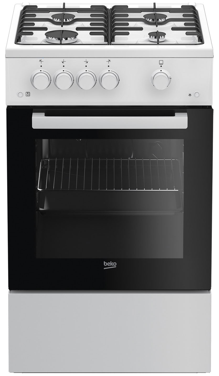 фото Газовая плита beko fsg52020fw