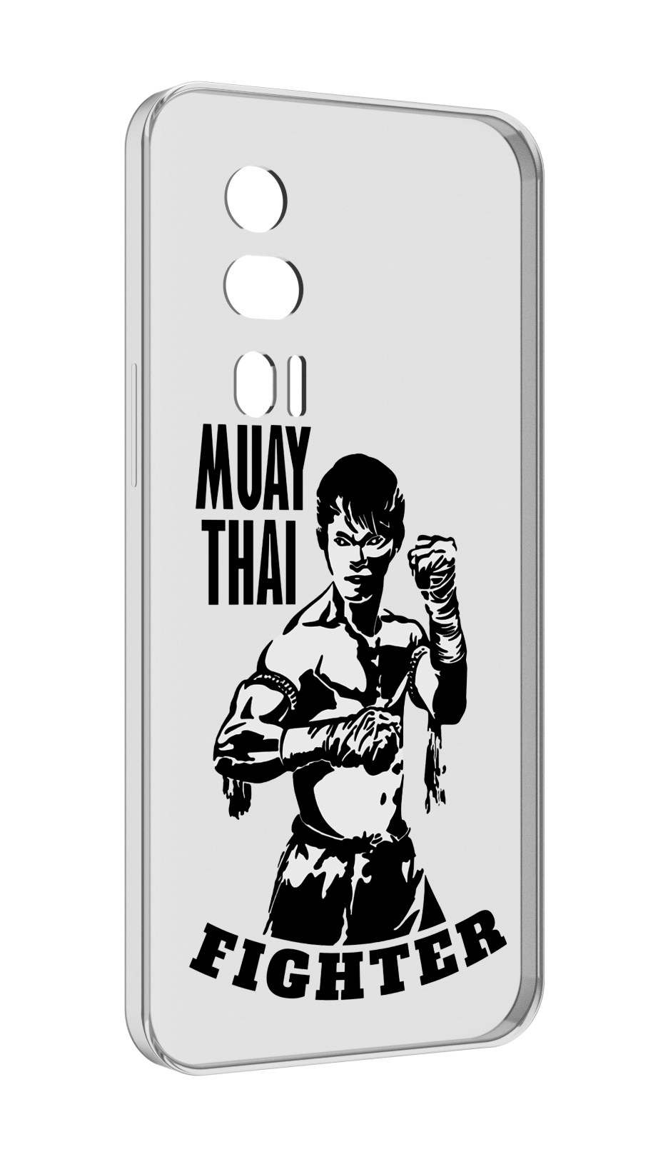 

Чехол MyPads Единоборства муайтай для Xiaomi Redmi K60 противоударный, Tocco