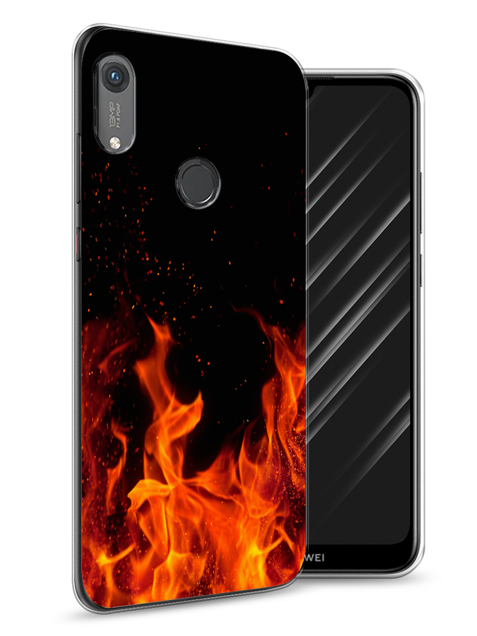 

Чехол Awog на Honor 8A (8A Pro/Prime) "Все в огне", Оранжевый;черный, 68750-4