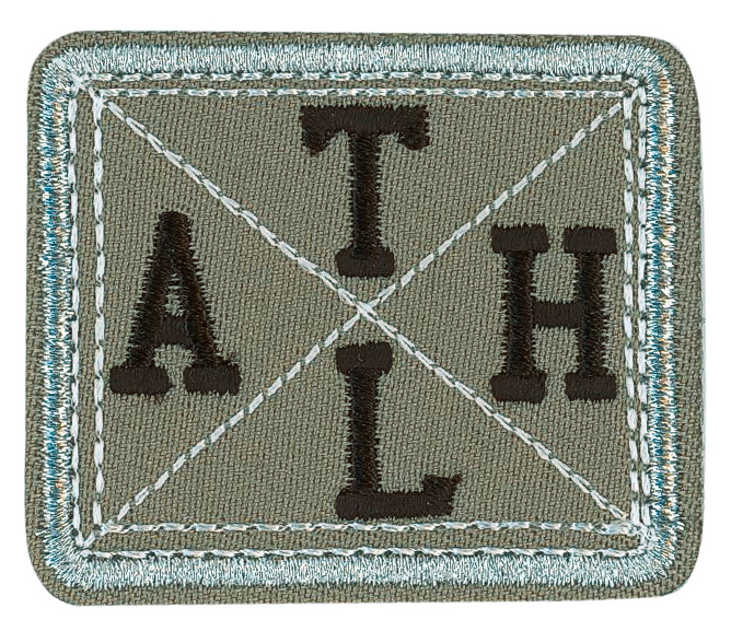 

36387/1SB Термоаппликация ATHL, Разноцветный