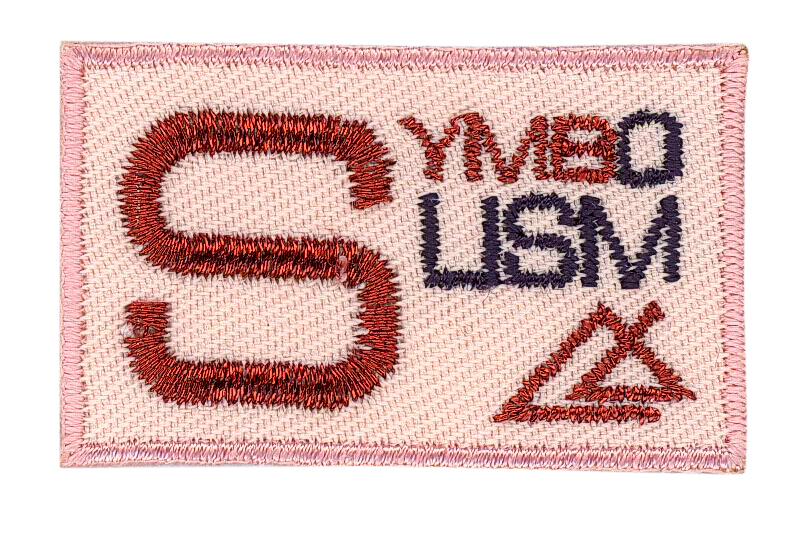 

35561/1SB Термоаппликация HKM Symbolism, Розовый