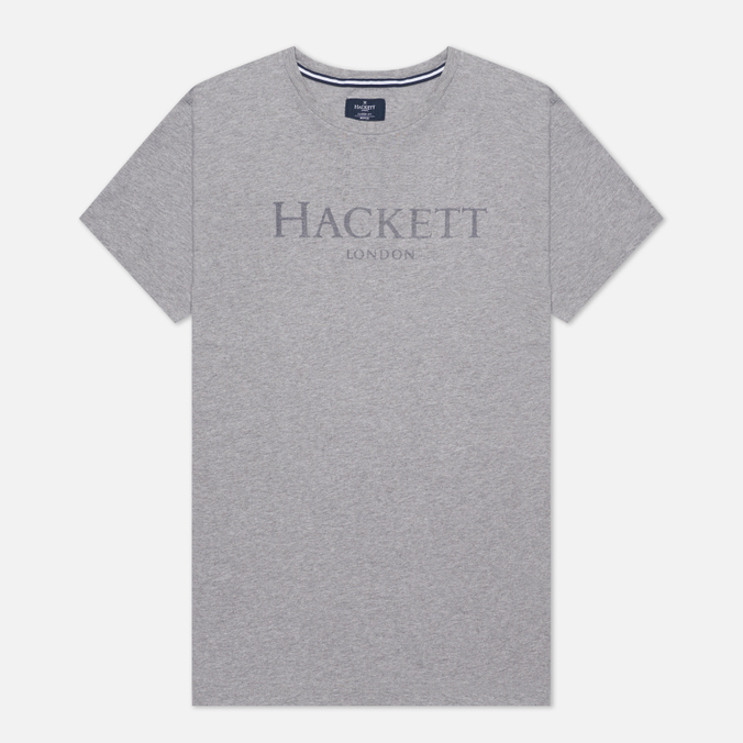 

Футболка мужская Hackett HM500533 серая L, HM500533