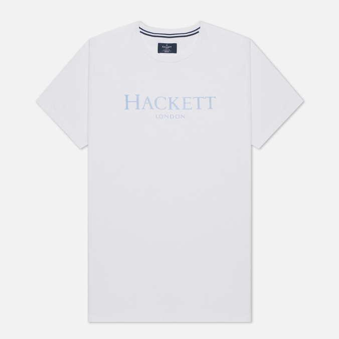 фото Футболка мужская hackett hm500533 белая 2xl