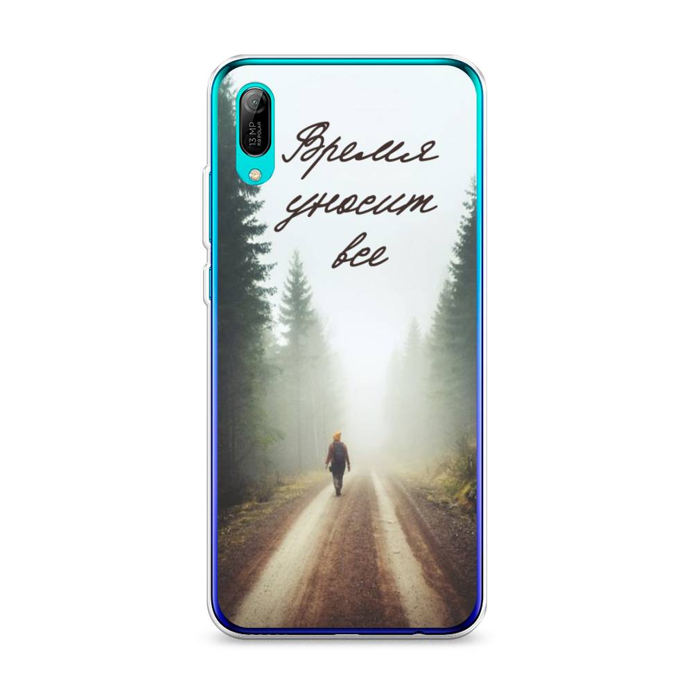 Чехол Awog  на Huawei Y6 Pro (Prime) 2019 Время уносит все