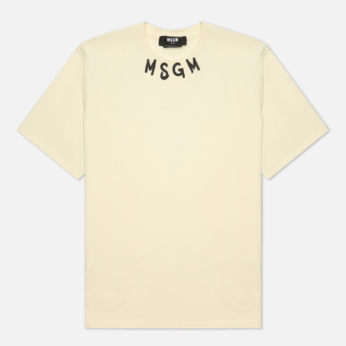 фото Футболка мужская msgm 3240mm96 227298 03 бежевая s