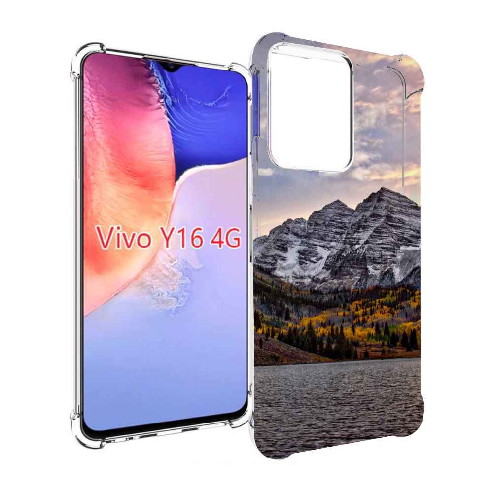 

Чехол MyPads горы-колорадо для Vivo Y16 4G/ Vivo Y02S, Прозрачный, Tocco