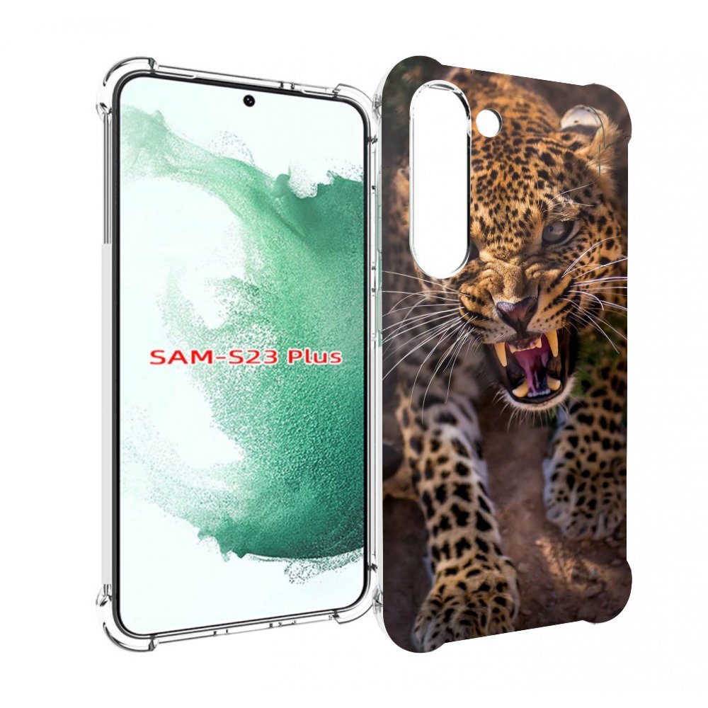 

Чехол MyPads Злой-гепард для Samsung Galaxy S23 Plus +, Прозрачный, Tocco