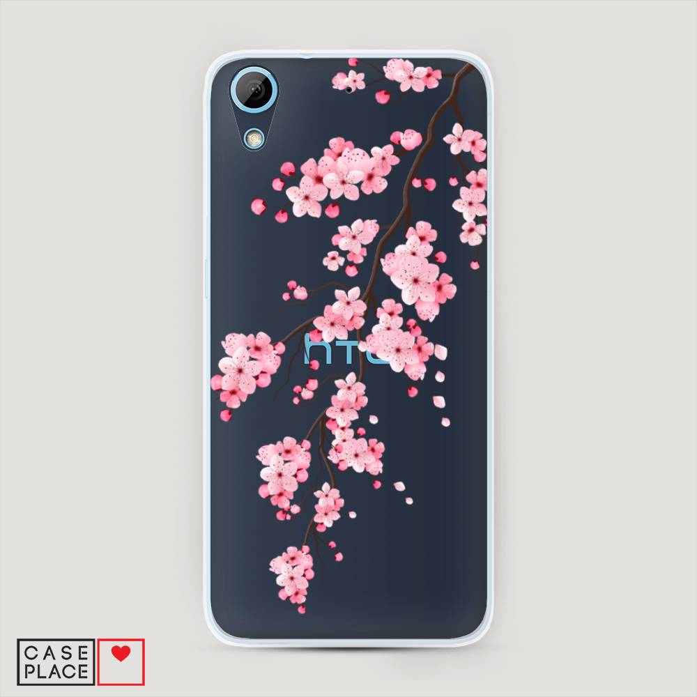 

Чехол Awog на HTC Desire 626 / Эйчтиси Дизайр 626 "Розовая сакура", Разноцветный, 101350-8