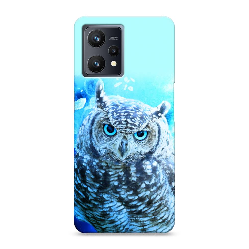 

Пластиковый чехол "Сова арт 7" на Realme 9 Pro Plus, 258720-1