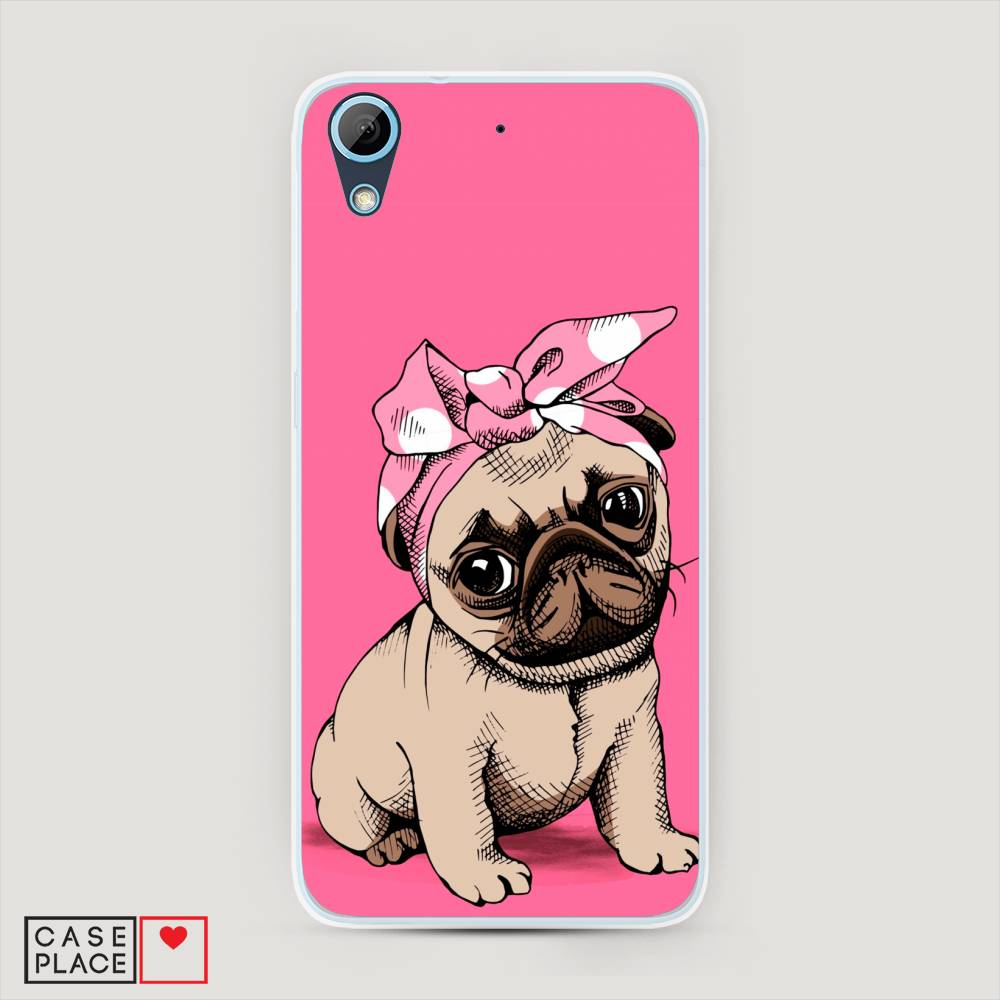 

Чехол Awog на HTC Desire 626 / Эйчтиси Дизайр 626 "Dog Pin-Up", Разноцветный, 101350-2